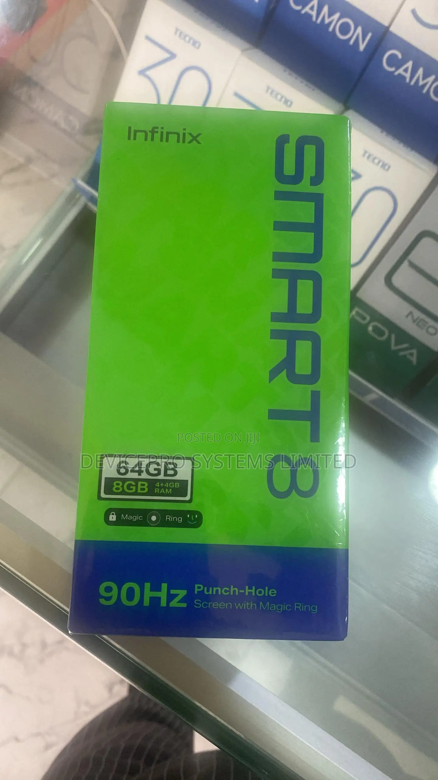 New Infinix Smart 8 64 GB Black