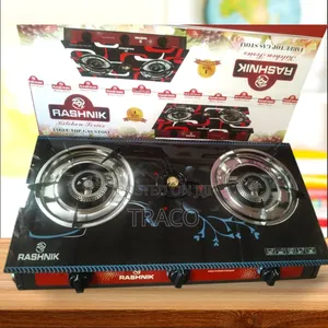 Rashnik 3 Burner Glass Table Top Gas Cooker