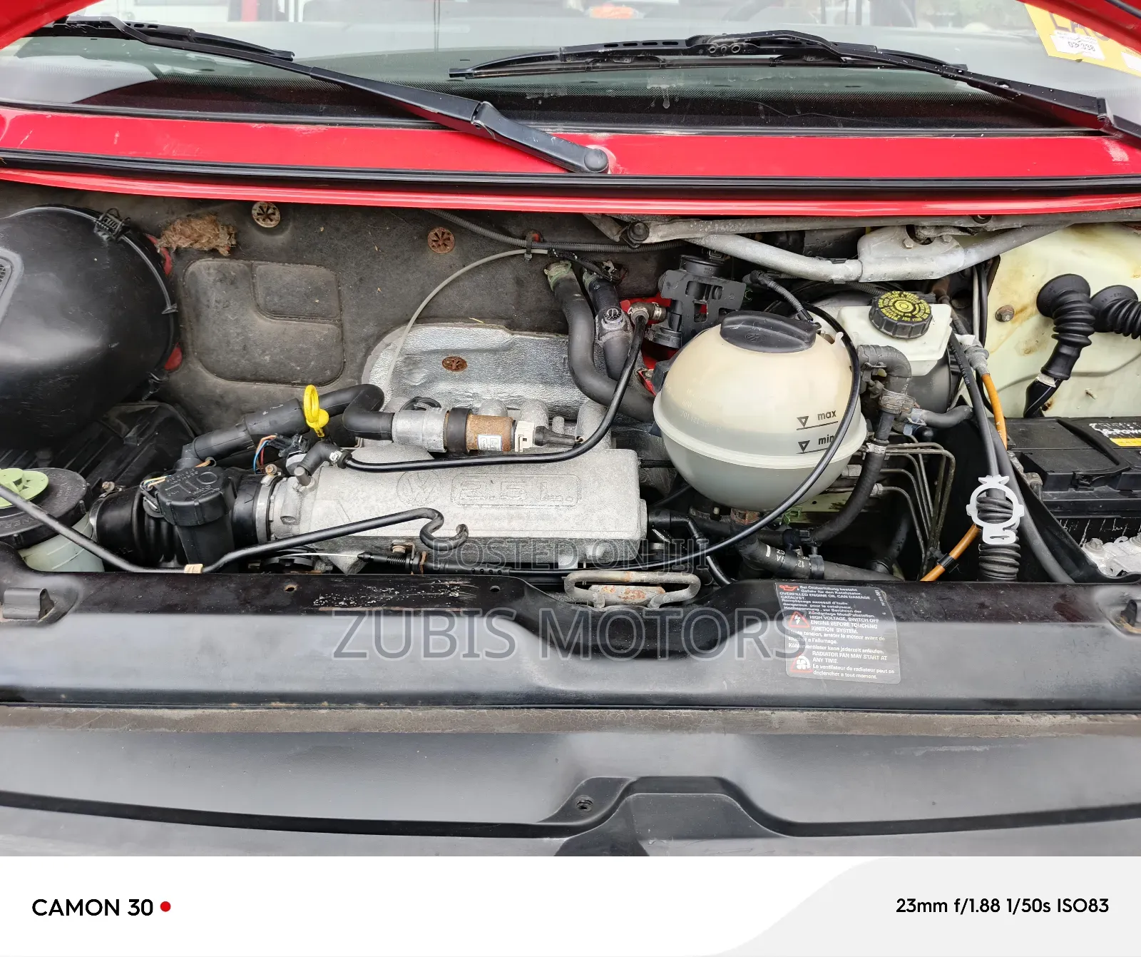 Volkswagen Transporter 2004 Red