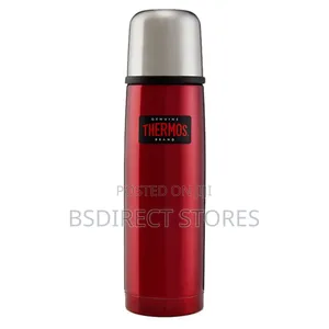 Photo - Genuine Thermos 500ml Light Compact Vacuum Steel Flask Red