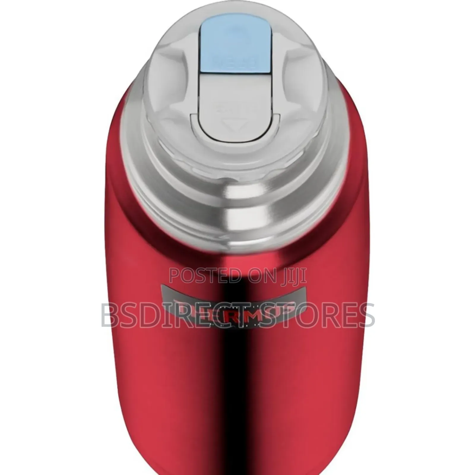 Genuine Thermos 500ml Light Compact Vacuum Steel Flask Red