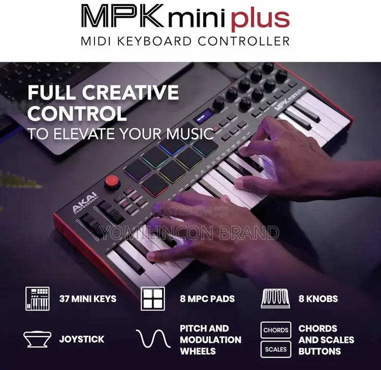 Akai Professional MPK Mini Plus 37-Key MIDI Controller