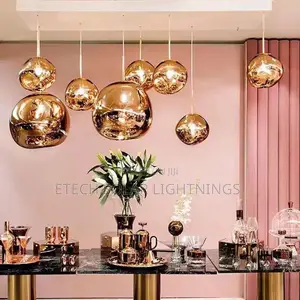Modern Glass Dining Room Living Room Chandelier Light