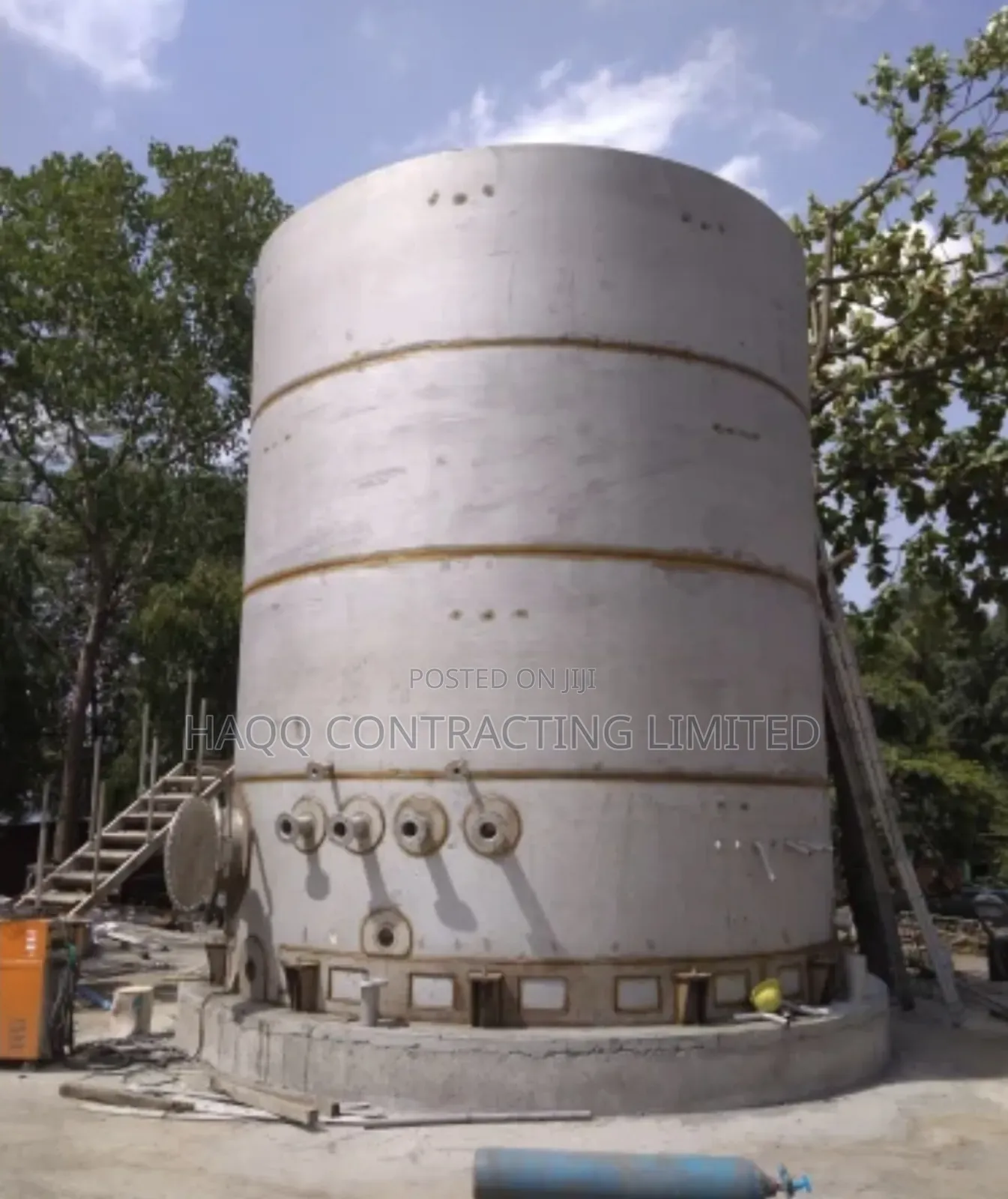 Storage Tanks Fabrication On Site