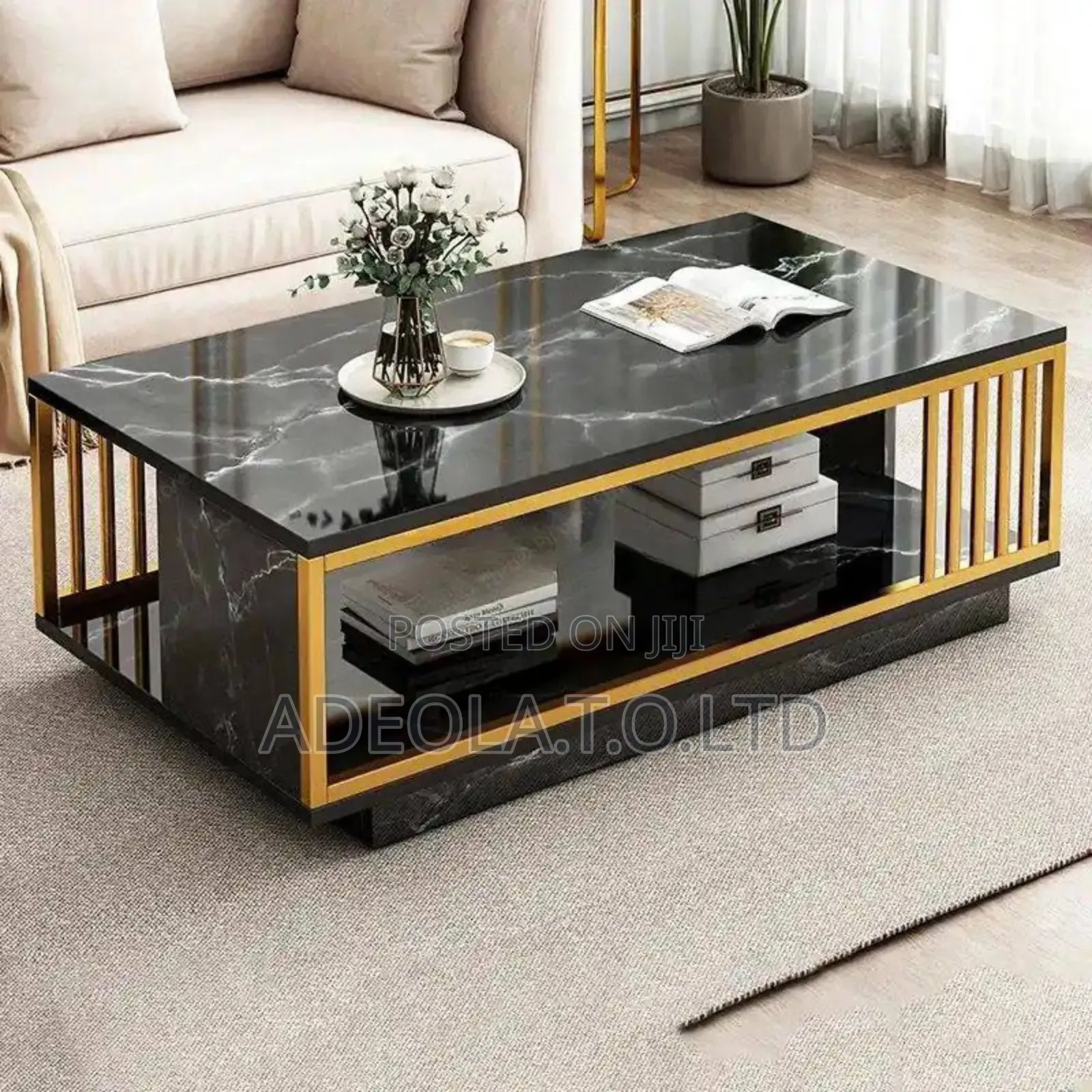 Faux Center Table
