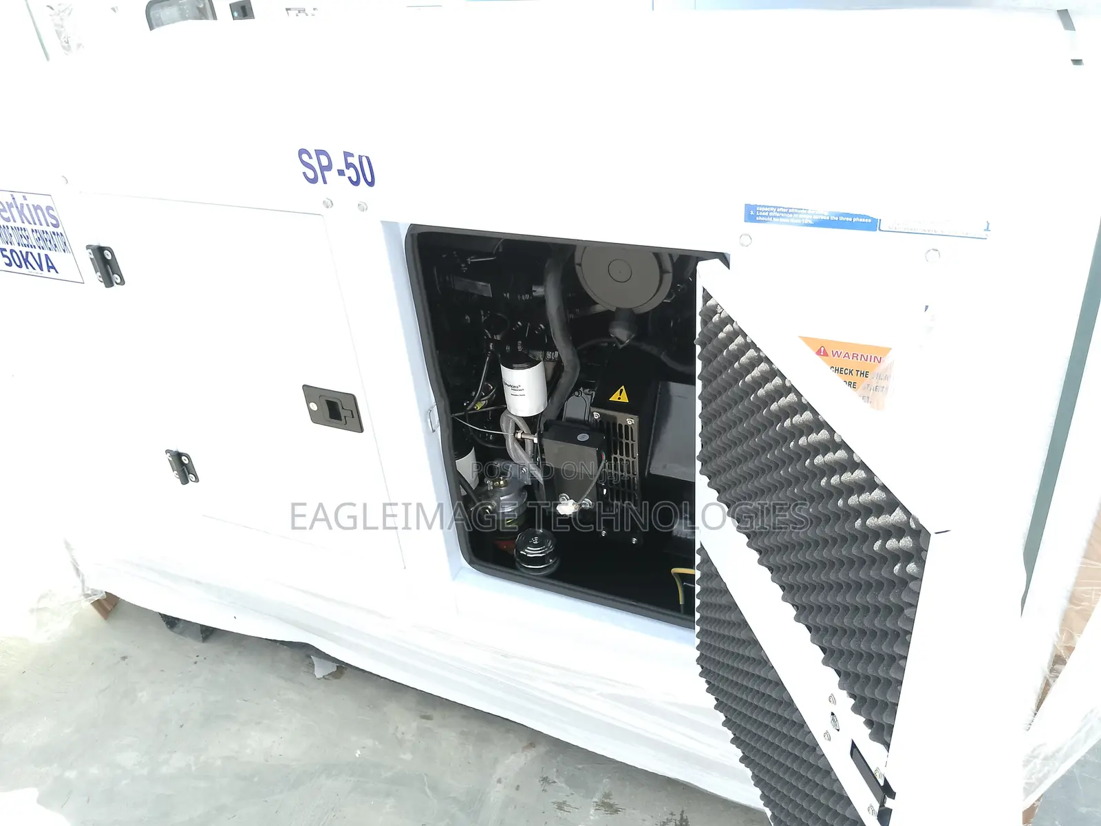 Absolute Sophiscated Perkins 50kva Soundproof Generator