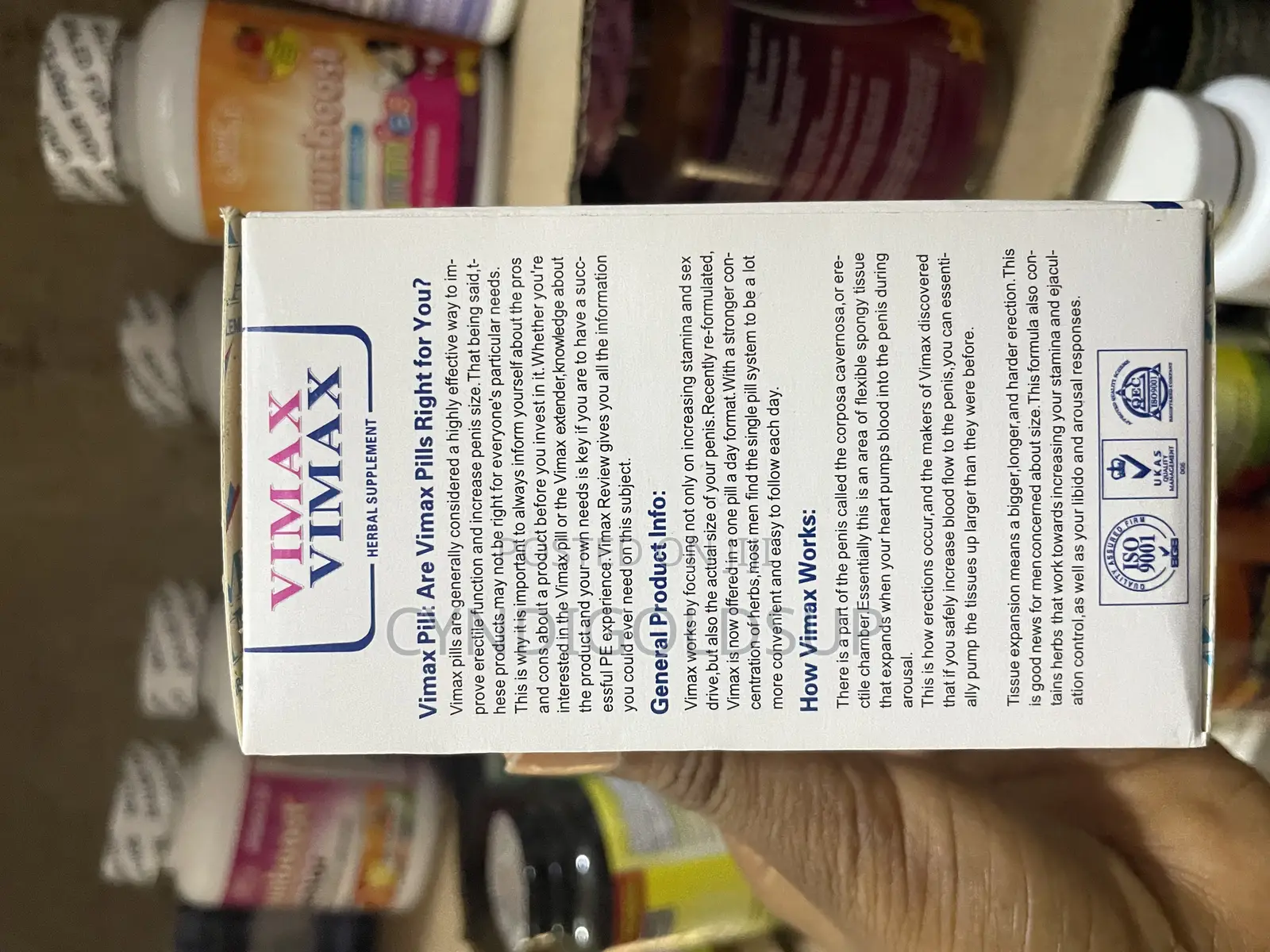Vimax Herbal Supplements
