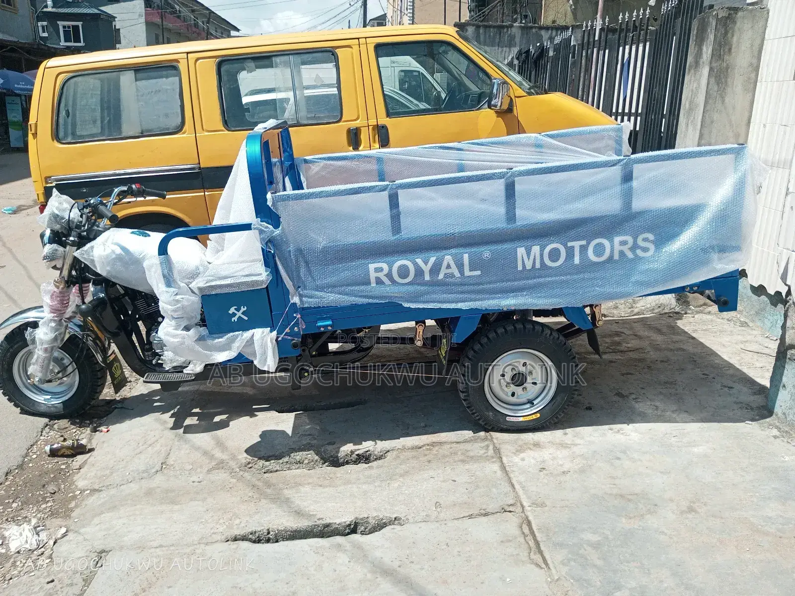 New Royal Motorcycle 2024 Blue
