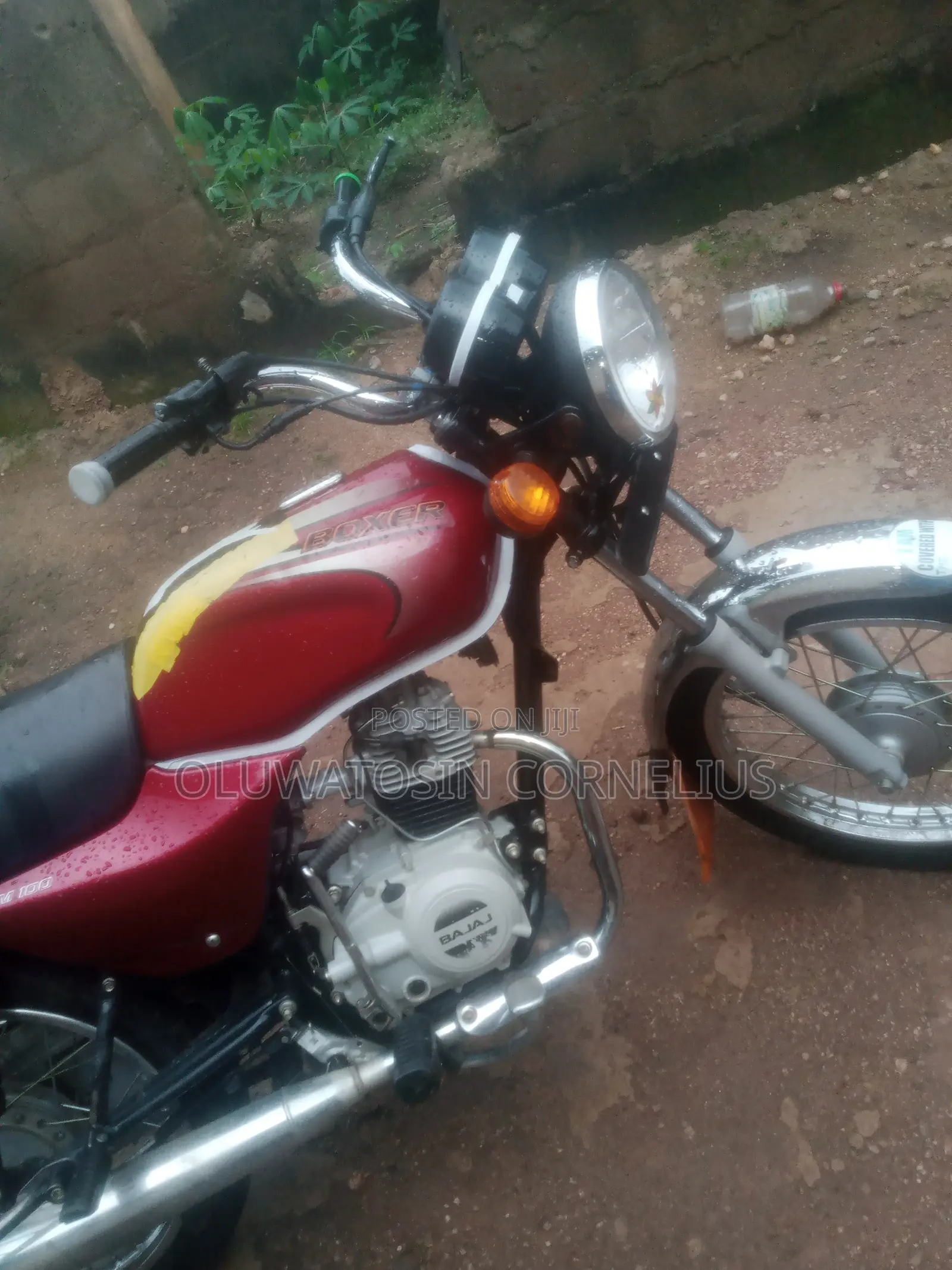 New Bajaj Boxer 2024 Red