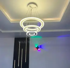 3 Step White And Warmwhite Chandelier