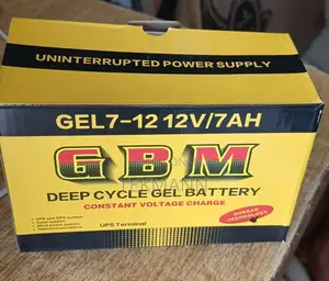 GBM 12v/7ah Deep Cycle Inverter UPS Battery in Portharcourt