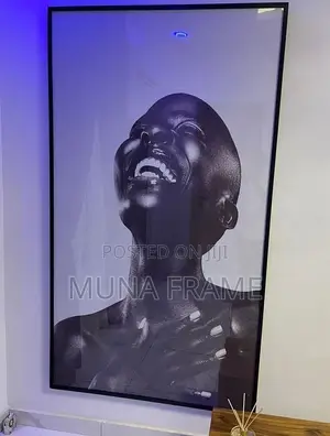 Black Image With Acrylic Frame