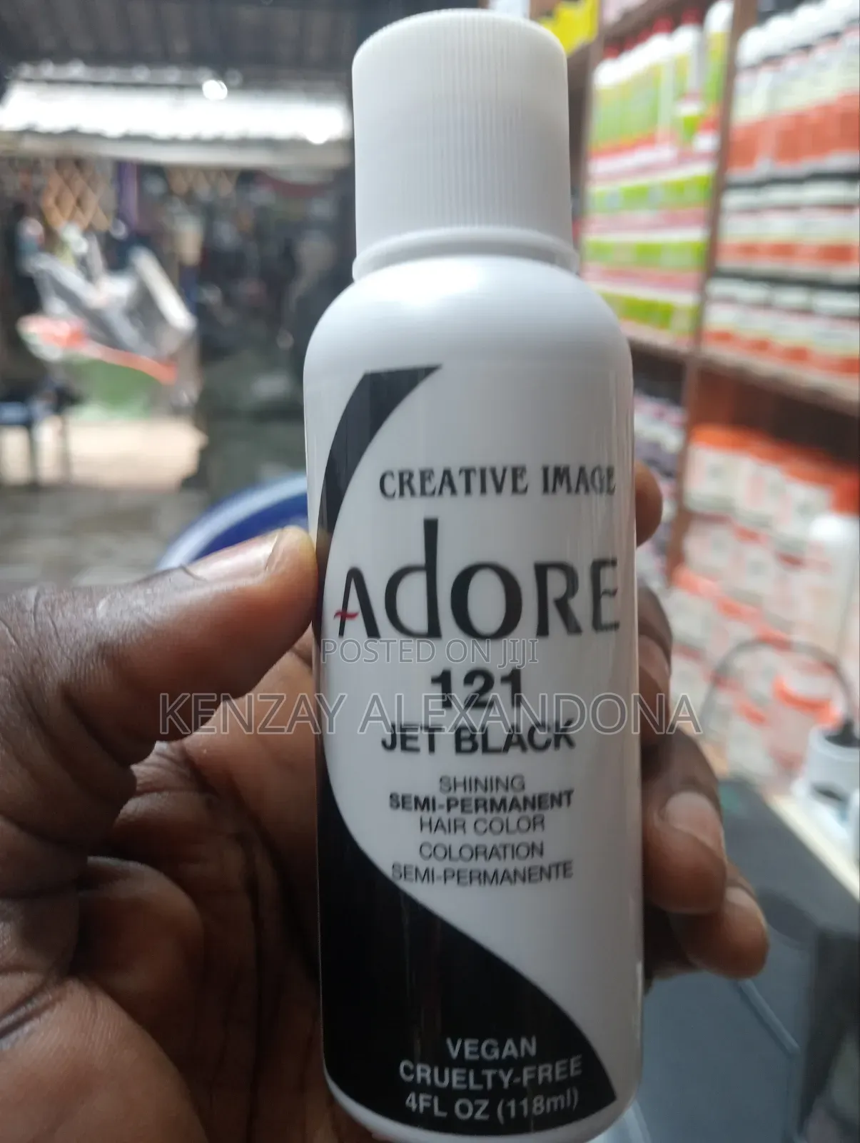 Creative Image "Adore"121 Dye Jet Black,Shining