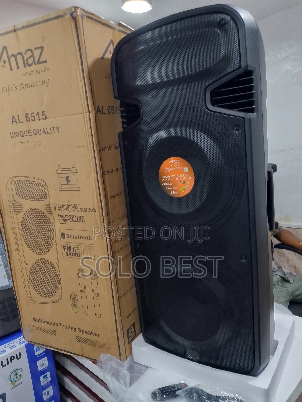 Amaz Double PA System AL 6515