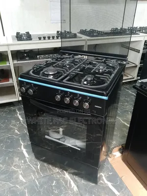 New > Phiima Automatic Standing Gas Cooker 4 Burner Oven