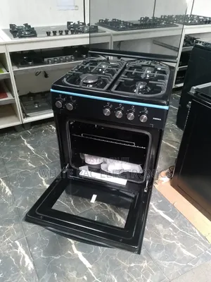 New > Phiima Automatic Standing Gas Cooker 4 Burner Oven