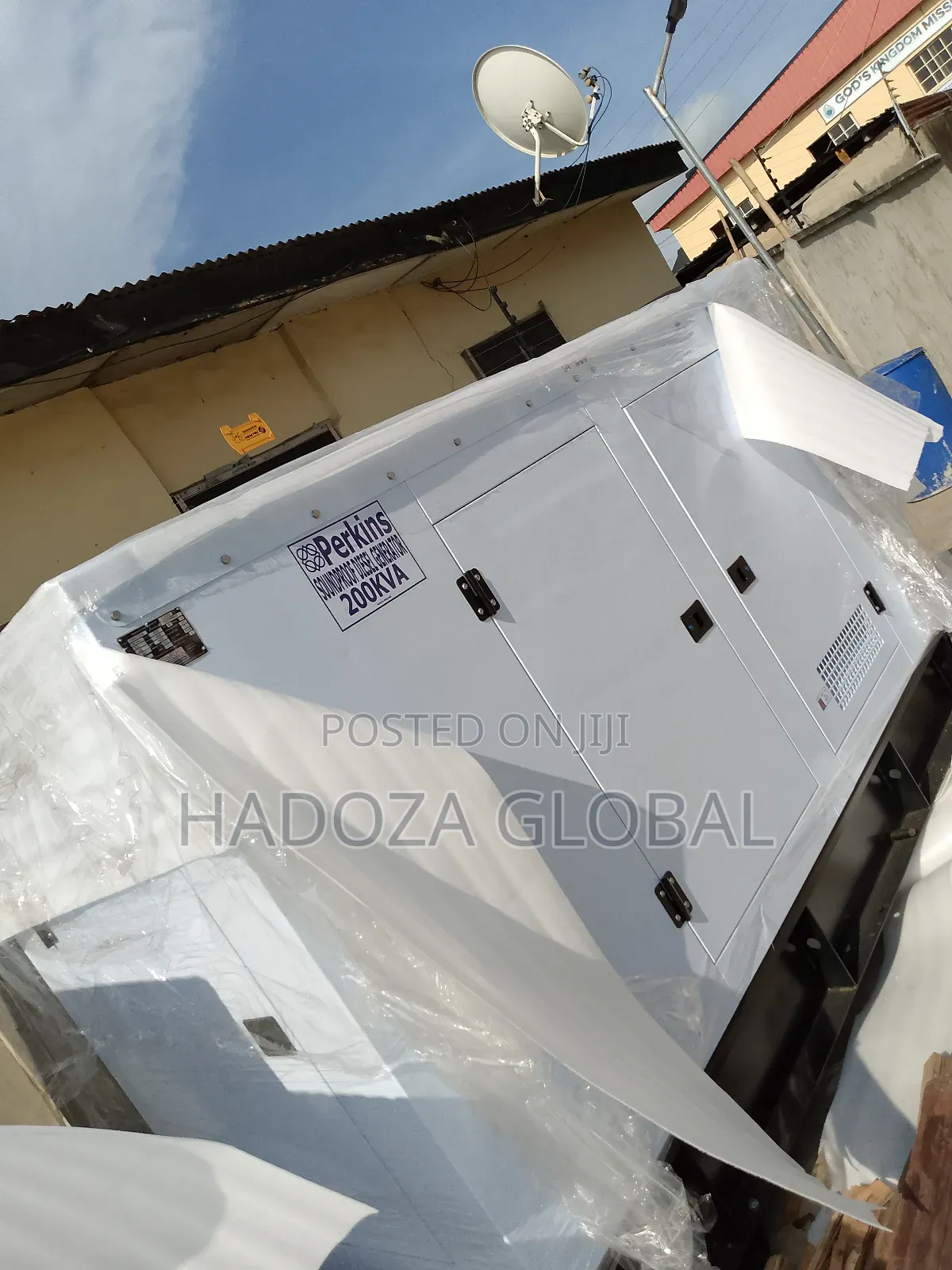 200kva Perkins Sound Proof Generator