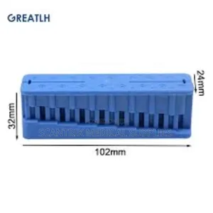 Dental Endo Block File Measuring Tool