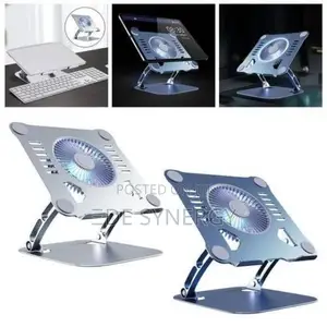 Laptop Stand With Cooling Fan Multi Angle Computer