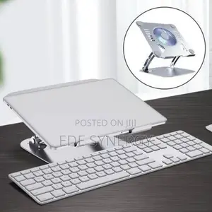 Laptop Stand With Cooling Fan Multi Angle Computer