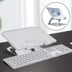 Laptop Stand With Cooling Fan Multi Angle Computer