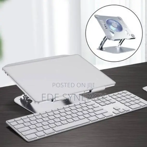 Laptop Stand With Cooling Fan Multi Angle Computer