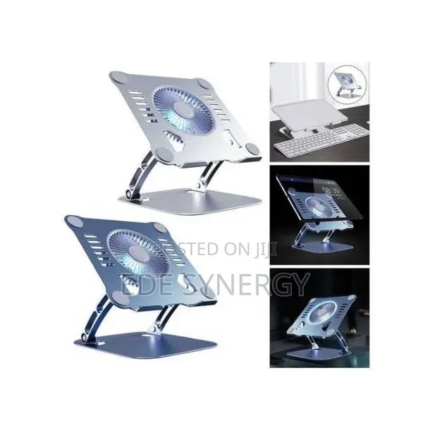 Laptop Stand With Cooling Fan Multi Angle Computer