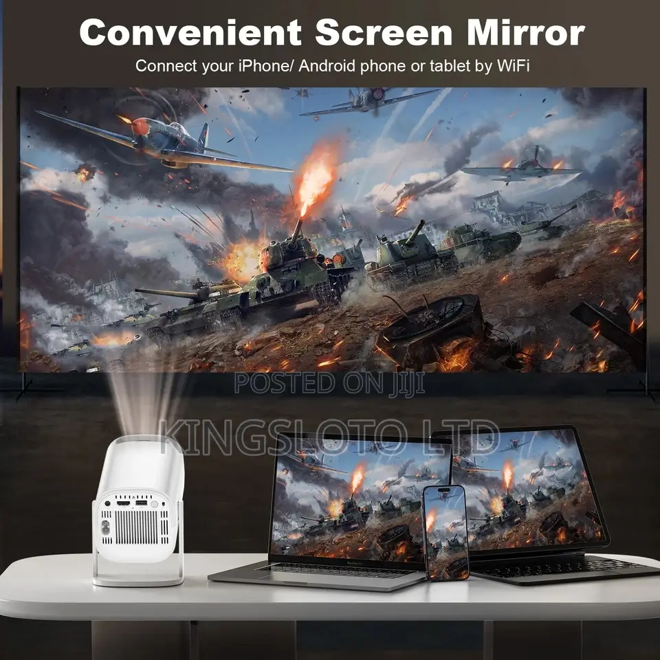 Smart Projector Android 11 All Channels Without Subscription