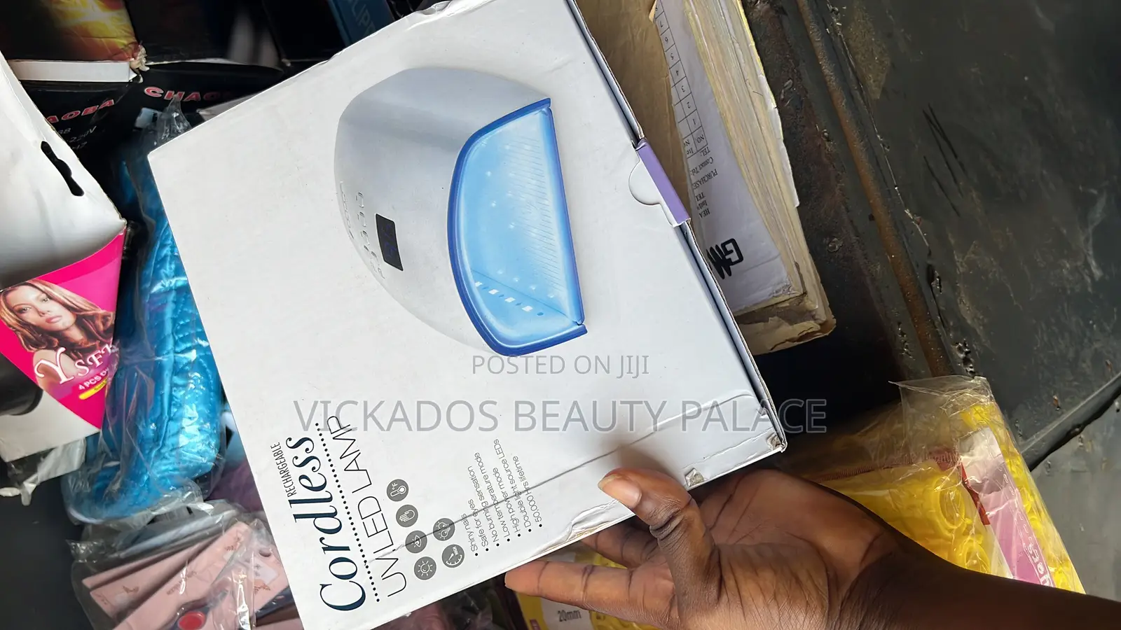 Cordless Rechargeable UV LED Lamp