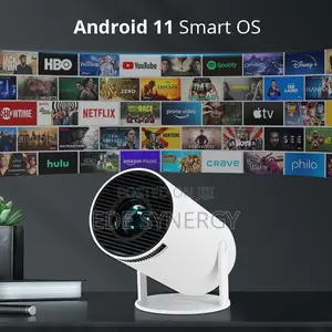 Smart Mini Portable Projector Compatible With Android iPhone