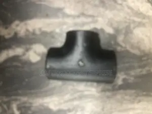 3” Black Steel Welded Tee