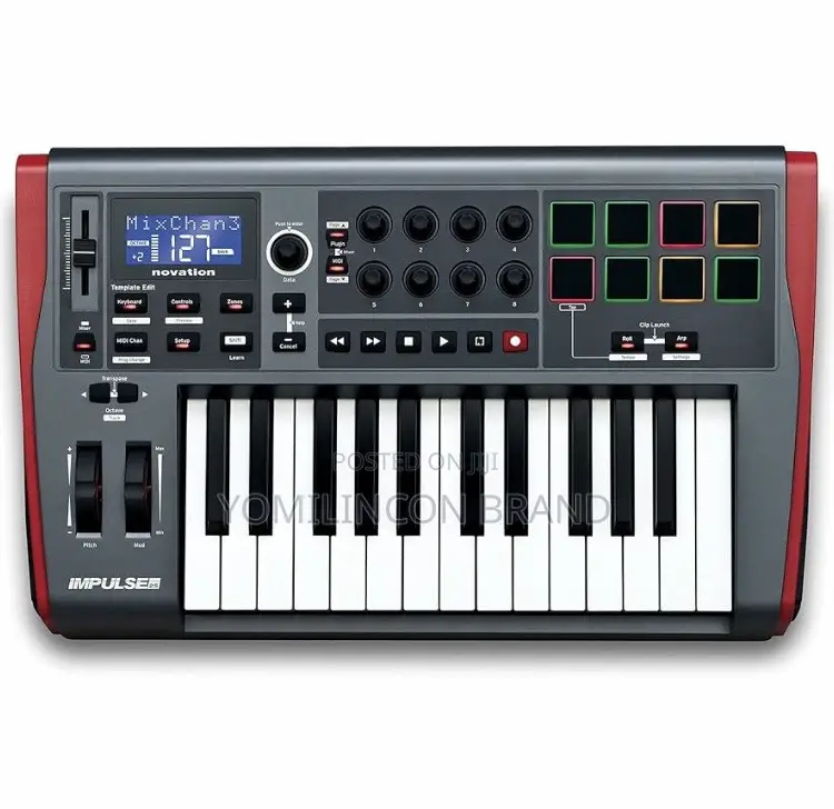 Novation Impulse 25 – USB MIDI Keyboard