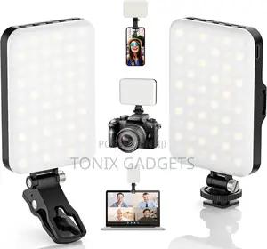 60 LED Portable Clip on Selfie Light for Phone/Tablet/Laptop