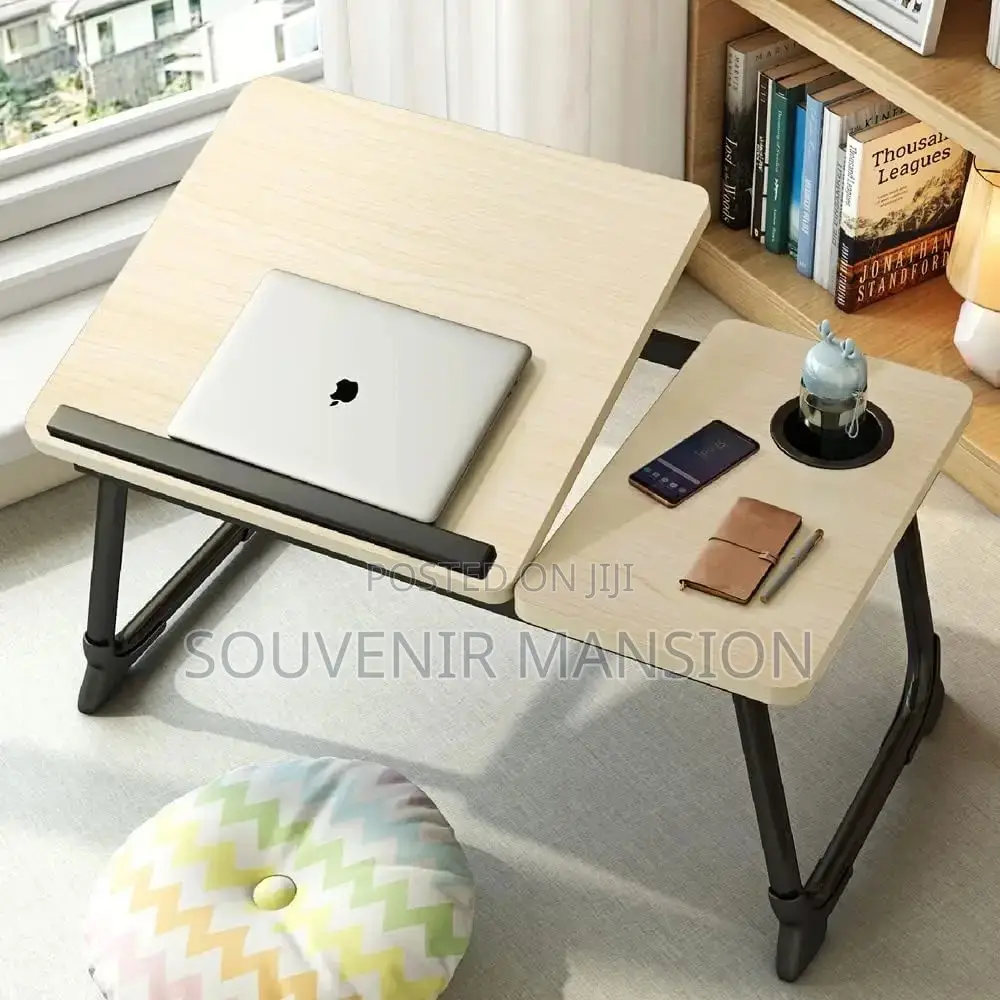 Adjustable Foldable Laptop Table For Bed