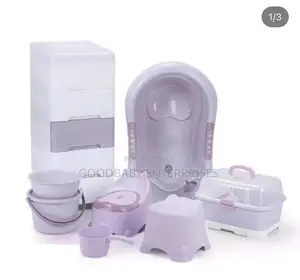 Baby Bath Tub Set With Wardrobe