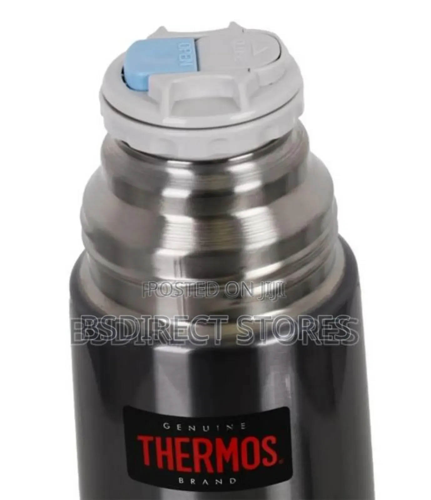 Genuine Thermos 500ml Light Compact Vacuum Steel Flask Red