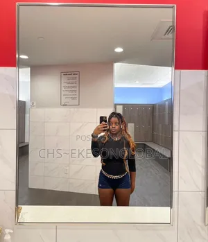 Luxury Mirror With Stainless Frame