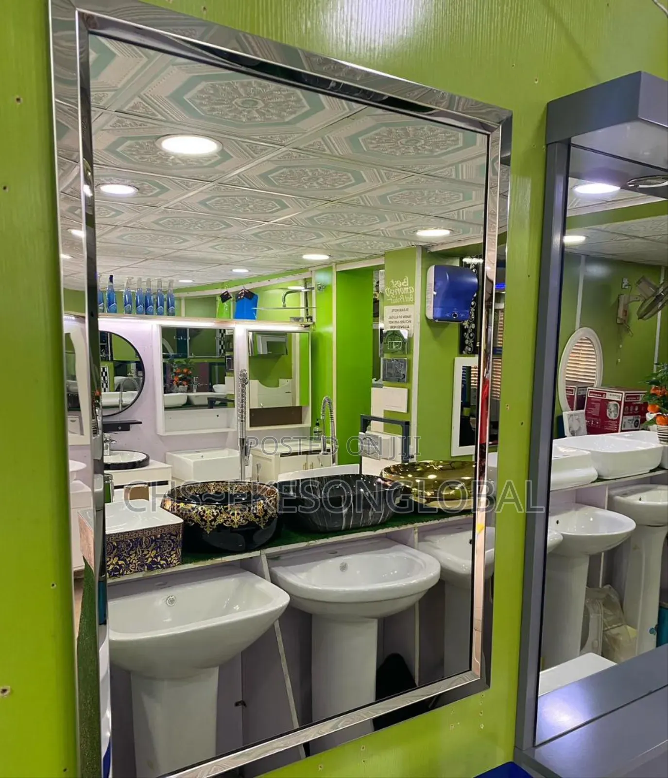 Luxury Mirror With Stainless Frame