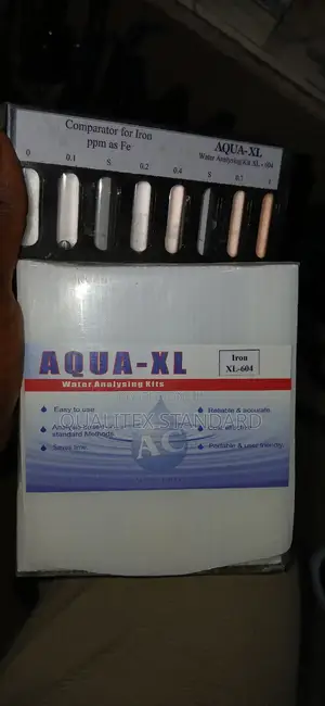 Iron Water Analysis Kit With Comparator