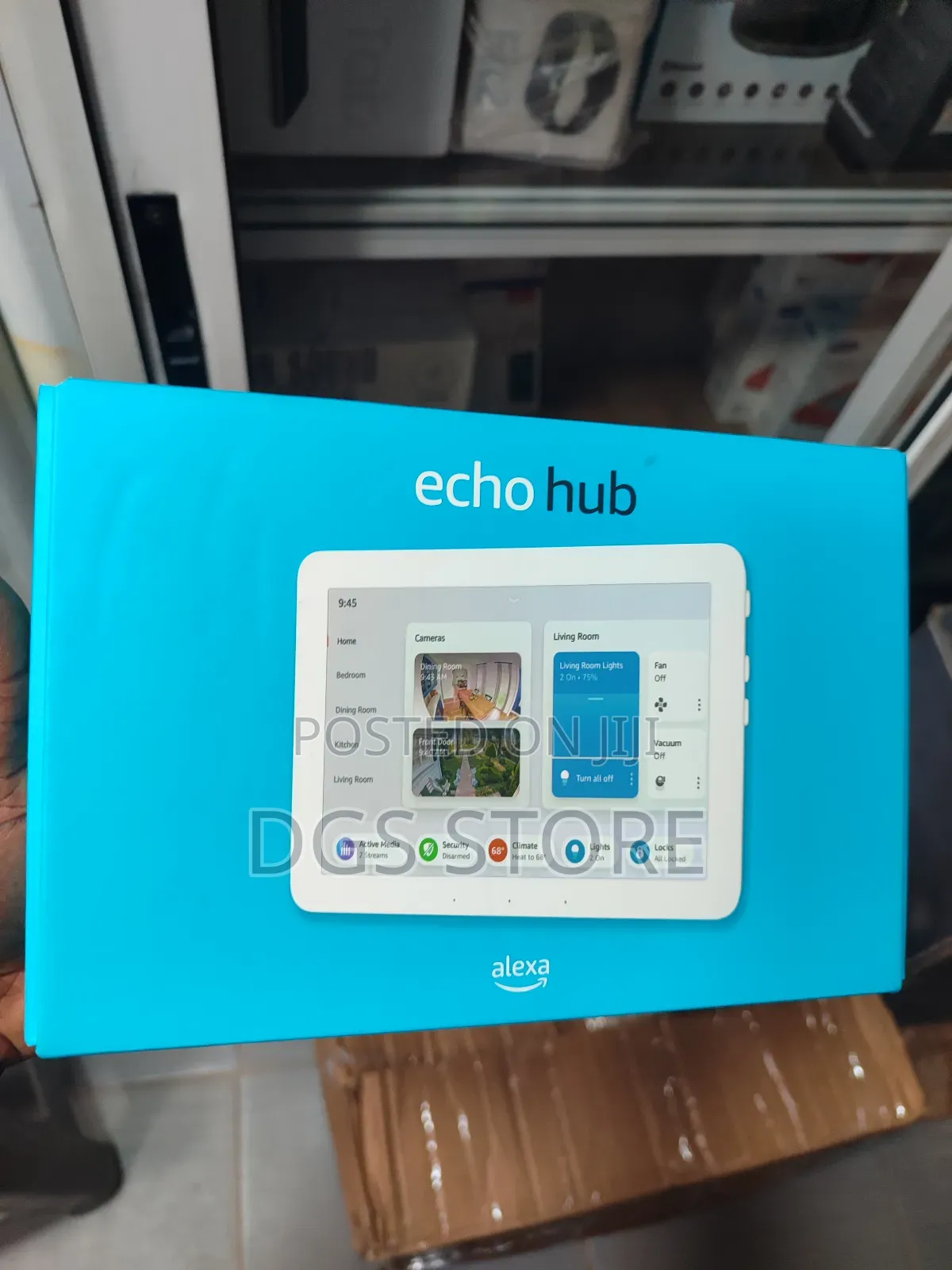 Amazon Echo Hub 8" Smart Home Control Panel With Alexa