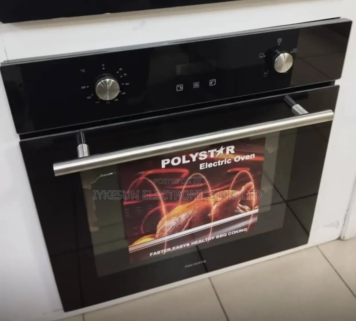 Original Polystar Digital Display Electric Oven 60x60cm