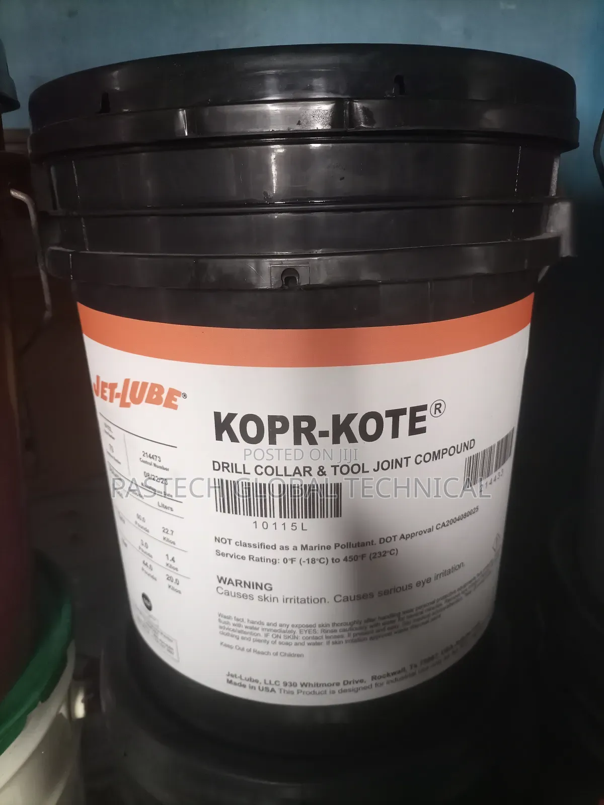 Kopr-Kote 10115 Jet-Lube Drill Collar Tool Joint Compound