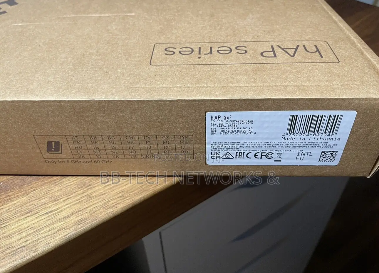 Mikrotik Hap Ax3