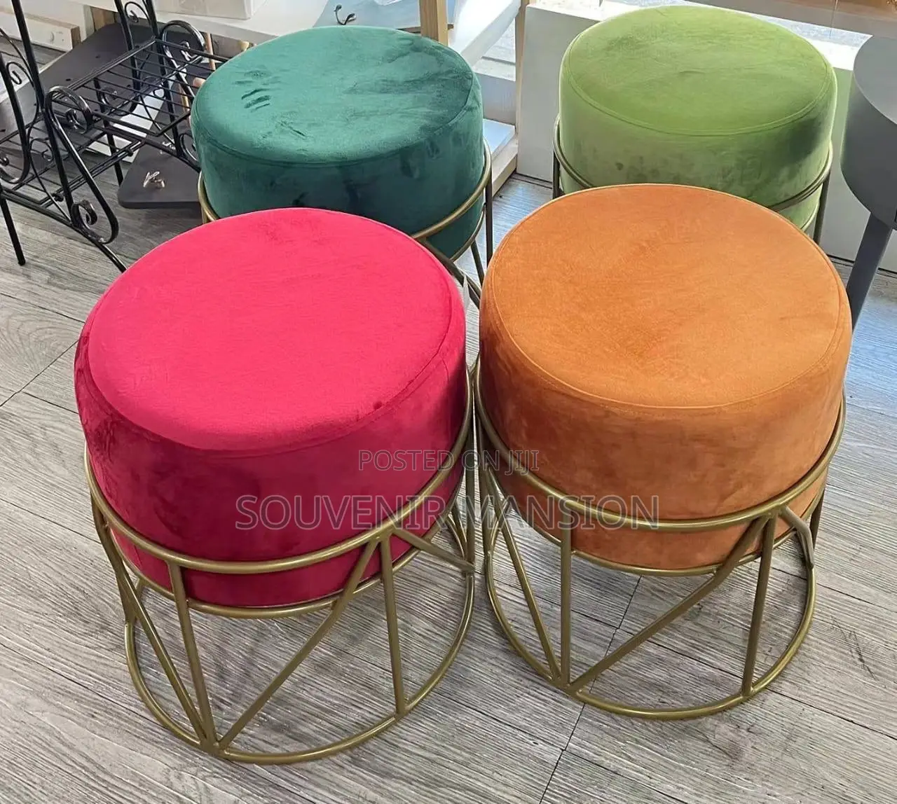 Cushion Side Stool
