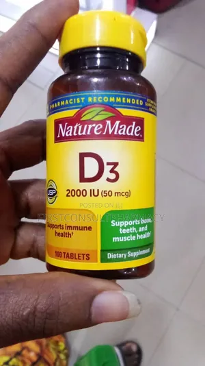 Nature Made Vitamin D3 2000IU X 100