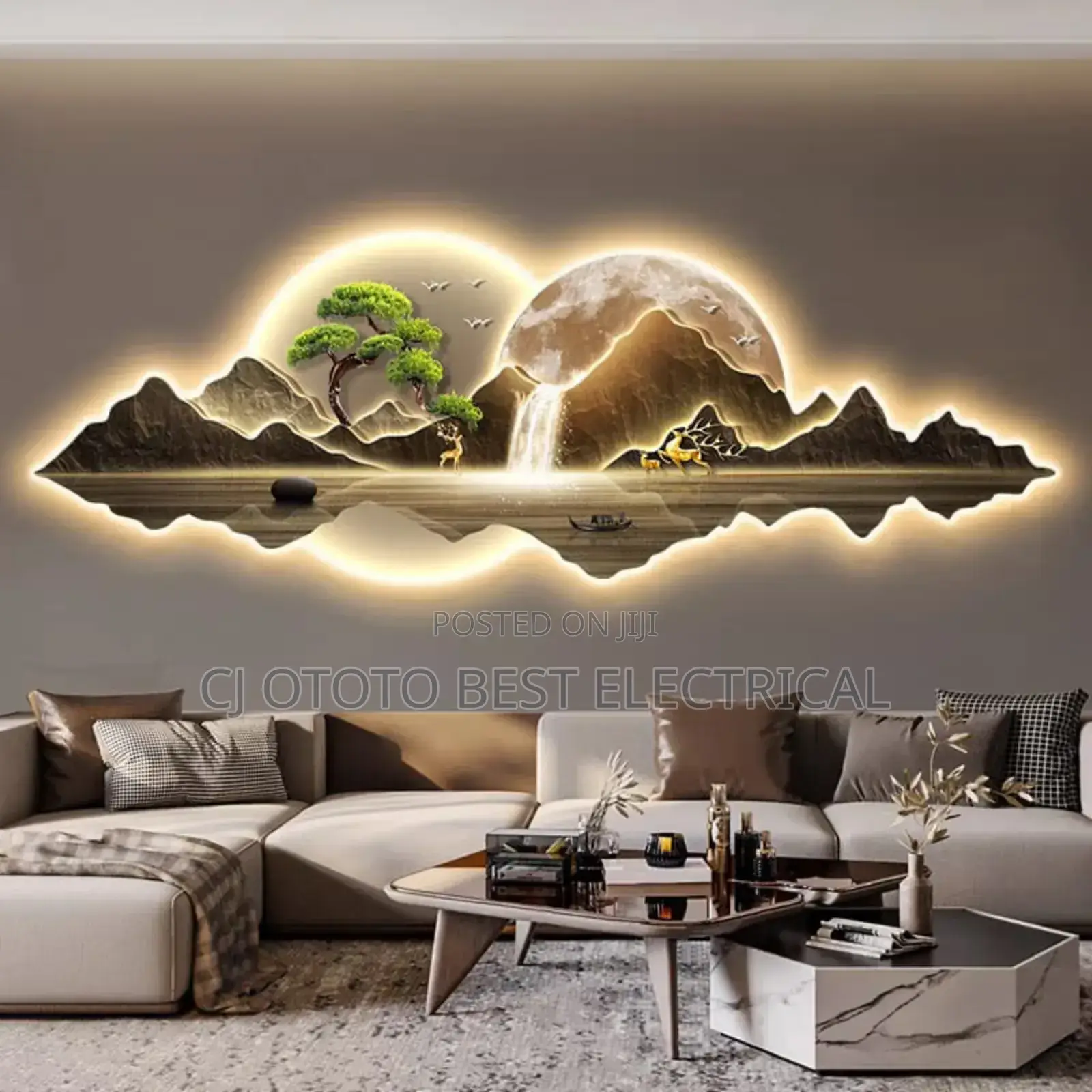 Interiors Wall Luxury Art Flame  Available Now 