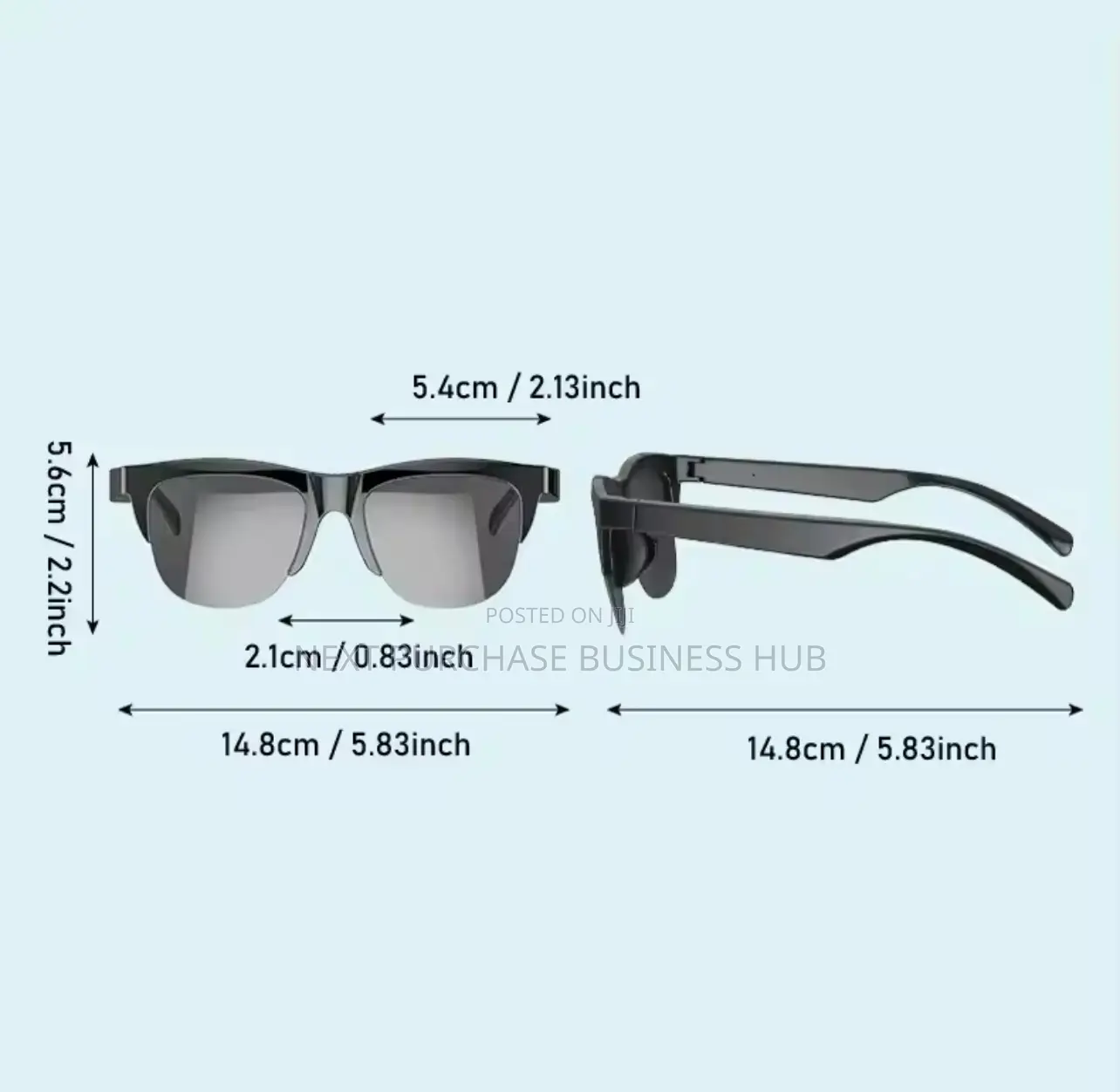 Smart Wireless Bluetooth Headset Glasses