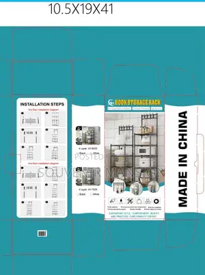 5 Layer Hook Storage Rack
