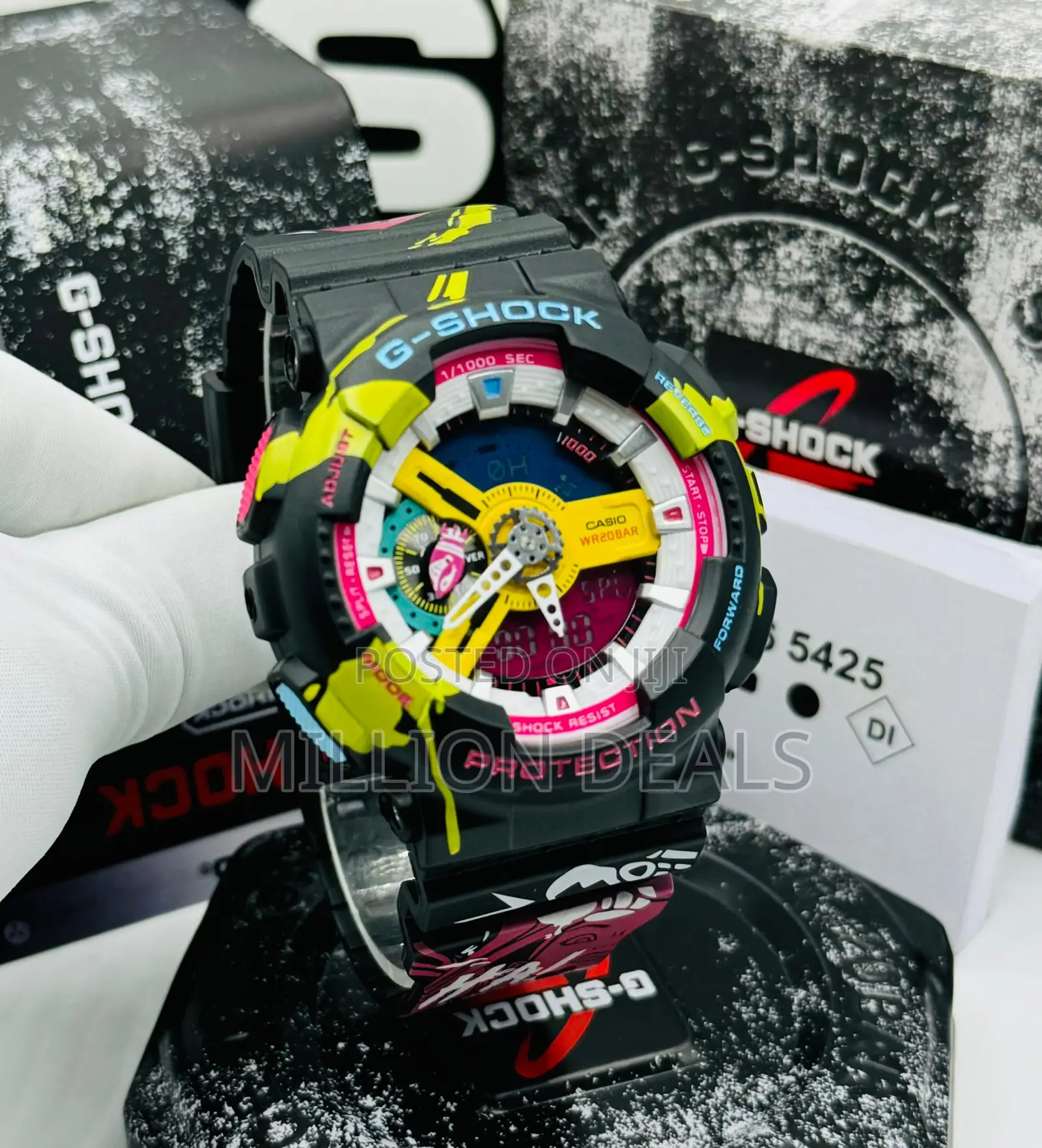 Luxury G-Shock Rubber Strap Men’S Wrist Watch