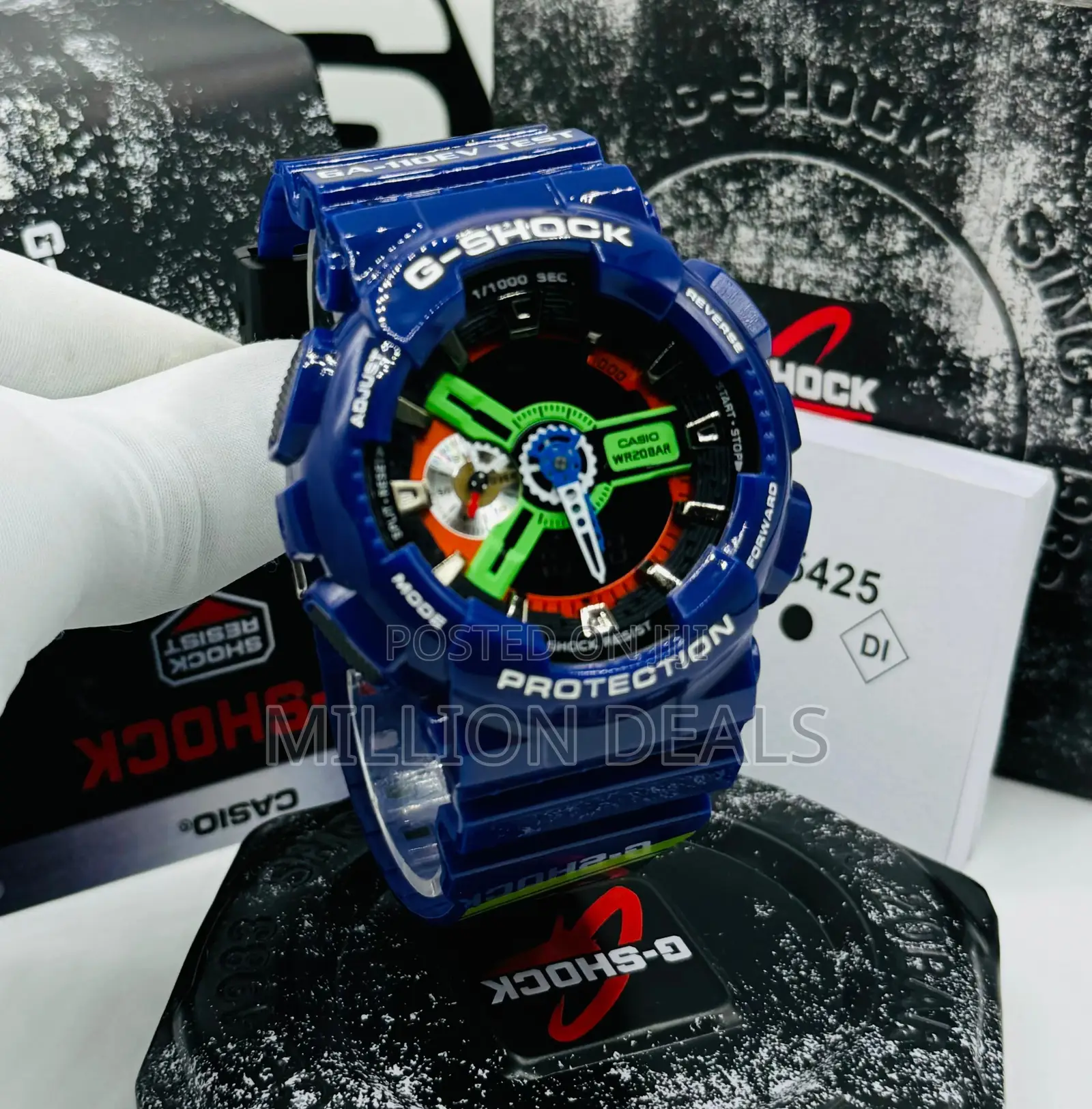 Luxury G-Shock Rubber Strap Men’S Wrist Watch